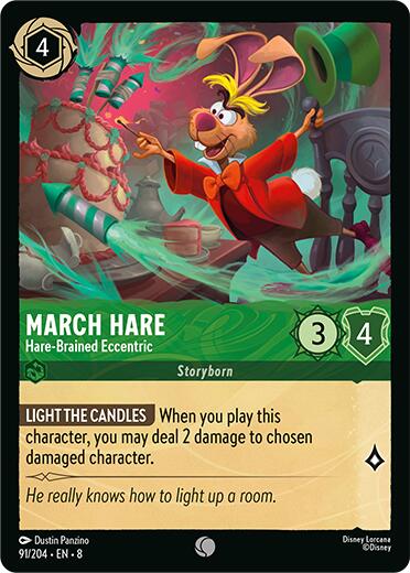 March Hare - Hare-Brained Eccentric (91/204) [Reign of Jafar] | Galactic Gamez