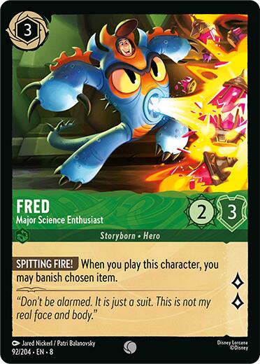 Fred - Major Science Enthusiast (92/204) [Reign of Jafar] | Galactic Gamez