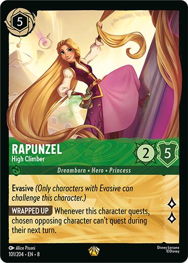 Rapunzel - High Climber (101/204) [Reign of Jafar] | Galactic Gamez