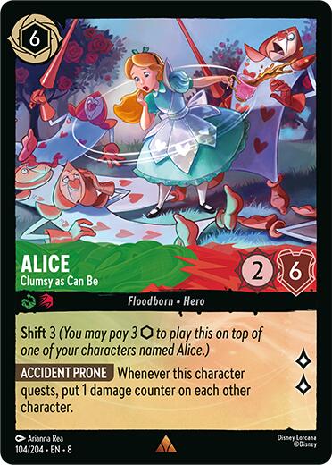 Alice - Clumsy as Can Be (104/204) [Reign of Jafar] | Galactic Gamez