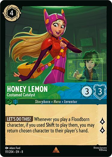 Honey Lemon - Costumed Catalyst (111/204) [Reign of Jafar] | Galactic Gamez