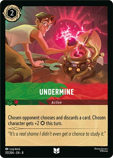 Undermine (117/204) [Reign of Jafar] | Galactic Gamez