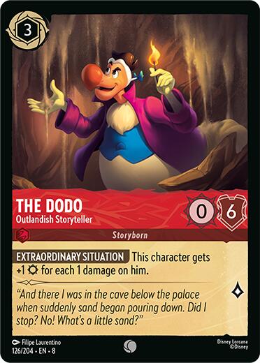 The Dodo - Outlandish Storyteller (126/204) [Reign of Jafar] | Galactic Gamez