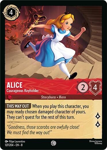 Alice - Courageous Keyholder (127/204) [Reign of Jafar] | Galactic Gamez