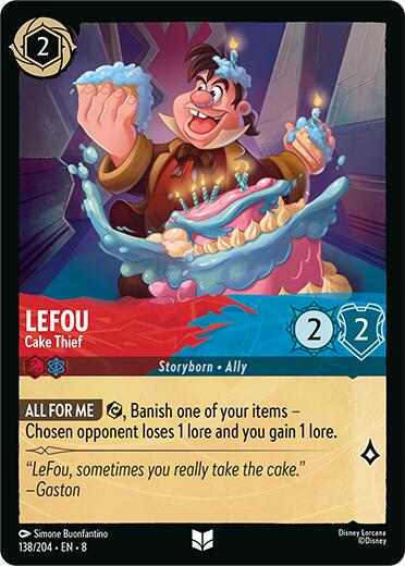 LeFou - Cake Thief (138/204) [Reign of Jafar] | Galactic Gamez