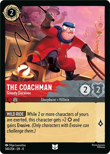 The Coachman - Greedy Deceiver (140/204) [Reign of Jafar] | Galactic Gamez