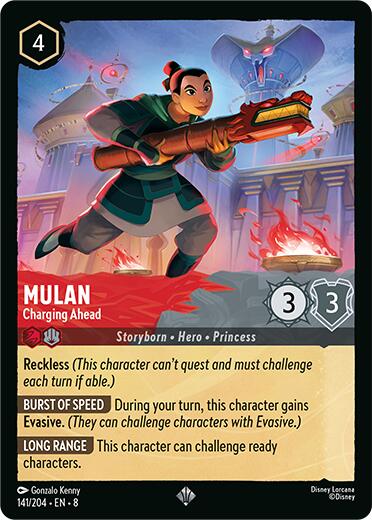 Mulan - Charging Ahead (141/204) [Reign of Jafar] | Galactic Gamez