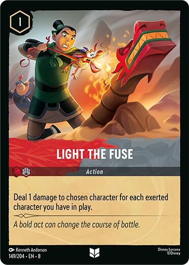 Light the Fuse (149/204) [Reign of Jafar] | Galactic Gamez
