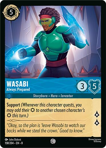 Wasabi - Always Prepared (158/204) [Reign of Jafar] | Galactic Gamez