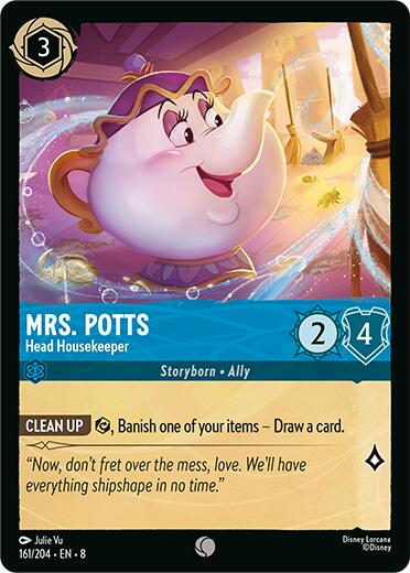Mrs.Potts - Head Housekeeper (161/204) [Reign of Jafar] | Galactic Gamez