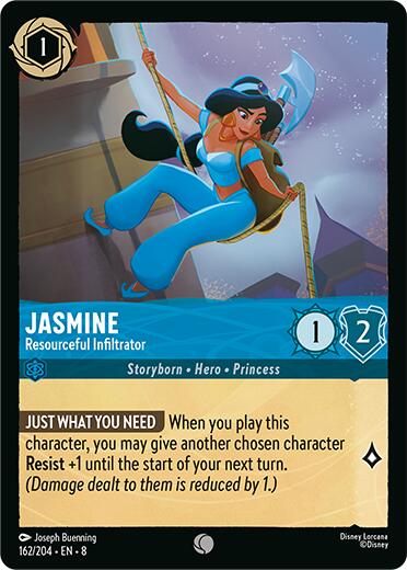 Jasmine - Resourceful Infiltrator (162/204) [Reign of Jafar] | Galactic Gamez