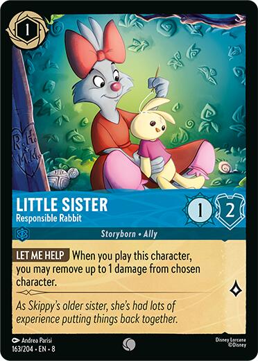 Little Sister - Responsible Rabbit (163/204) [Reign of Jafar] | Galactic Gamez