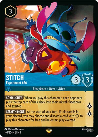 Stitch - Experiment 626 (166/204) [Reign of Jafar] | Galactic Gamez