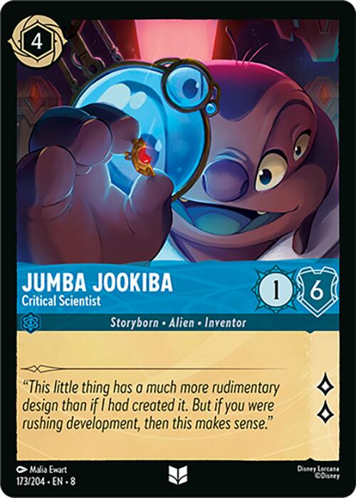 Jumba Jookiba - Critical Scientist (173/204) [Reign of Jafar] | Galactic Gamez
