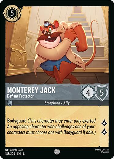 Monterey Jack - Defiant Protector (188/204) [Reign of Jafar] | Galactic Gamez