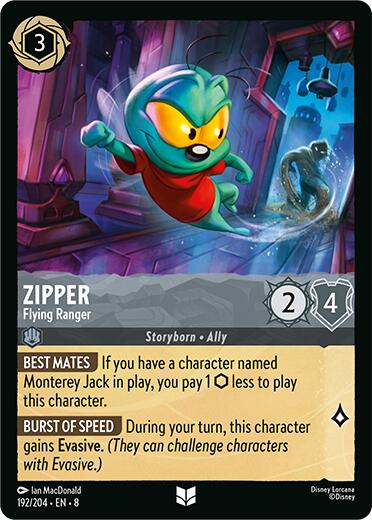Zipper - Flying Ranger (192/204) [Reign of Jafar] | Galactic Gamez