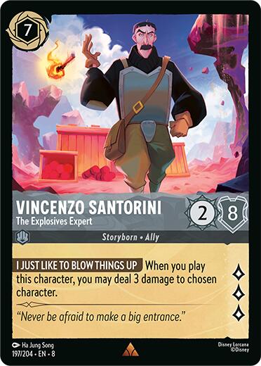 Vincenzo Santorini - The Explosives Expert (197/204) [Reign of Jafar] | Galactic Gamez