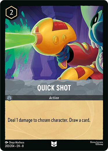 Quick Shot (203/204) [Reign of Jafar] | Galactic Gamez