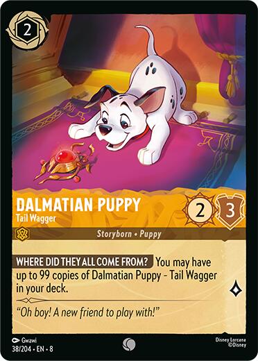 Dalmatian Puppy - Tail Wagger (38/204) [Reign of Jafar] | Galactic Gamez