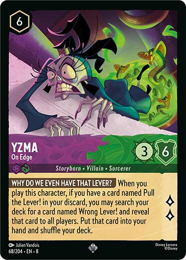Yzma - On Edge (68/204) [Reign of Jafar] | Galactic Gamez