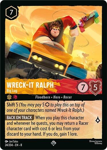 Wreck-It Ralph - Big Lug (24/204) [Reign of Jafar] | Galactic Gamez