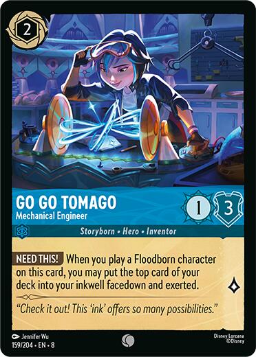Go Go Tomago - Mechanical Engineer (159/204) [Reign of Jafar] | Galactic Gamez