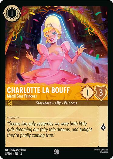 Charlotte La Bouff - Madri Gras Princess (8/204) [Reign of Jafar] | Galactic Gamez