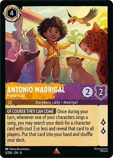 Antonio Madrigal - Friend to All (5/204) [Reign of Jafar] | Galactic Gamez