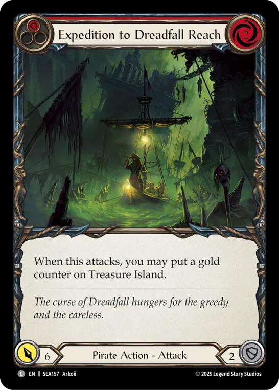 Expedition to Dreadfall Reach [SEA157] (High Seas)  Rainbow Foil | Galactic Gamez