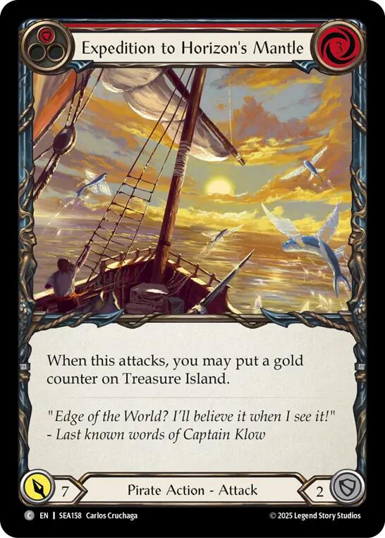 Expedition to Horizon's Mantle [SEA158] (High Seas)  Rainbow Foil | Galactic Gamez