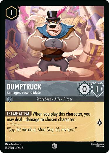 Dumptruck - Karage's Second Mate (185/204) [Reign of Jafar] | Galactic Gamez