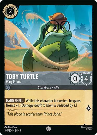 Toby Turtle - Wary Friend (190/204) [Reign of Jafar] | Galactic Gamez