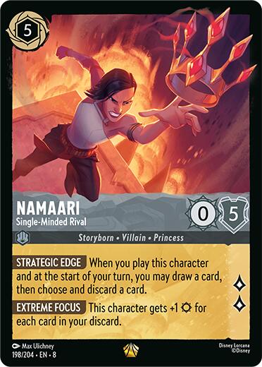 Namaari - Single-Minded Rival (198/204) [Reign of Jafar] | Galactic Gamez