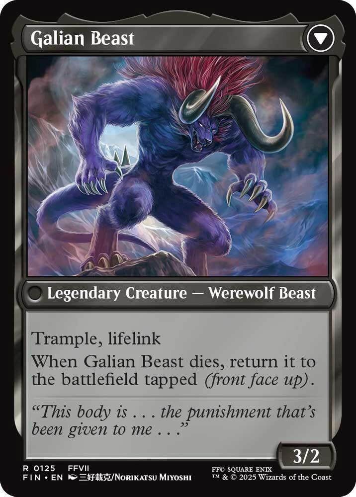 Vincent Valentine // Galian Beast [FINAL FANTASY] | Galactic Gamez