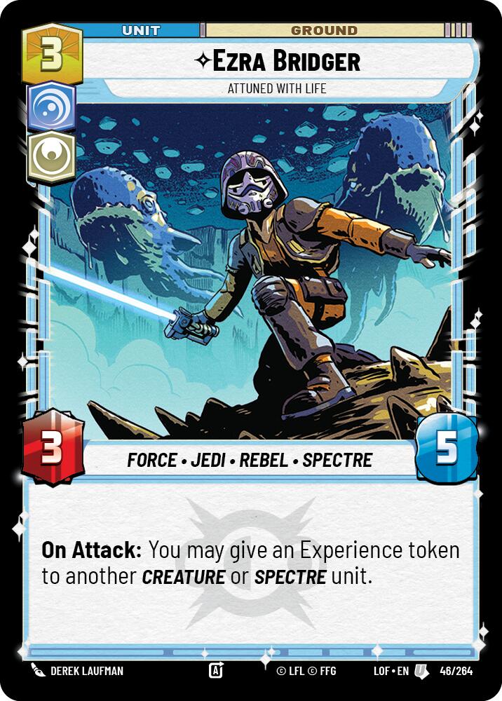 Ezra Bridger - Attuned With Life (46/264) (46/264) [Legends of the Force] | Galactic Gamez