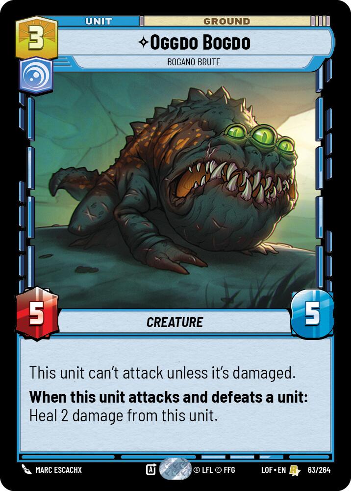 Oggdo Bogdo - Bogano Brute (63/264) (63/264) [Legends of the Force] | Galactic Gamez