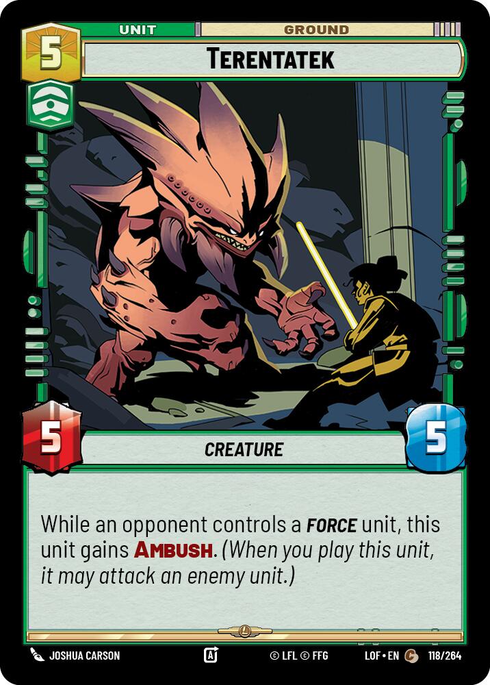 Terentatek (118/264) (118/264) [Legends of the Force] | Galactic Gamez