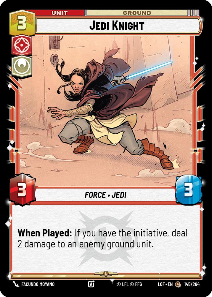 Jedi Knight (145/264) (145/264) [Legends of the Force] | Galactic Gamez