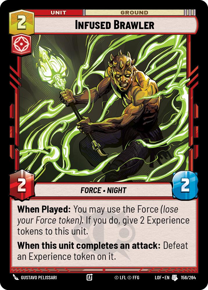 Infused Brawler (156/264) (156/264) [Legends of the Force] | Galactic Gamez