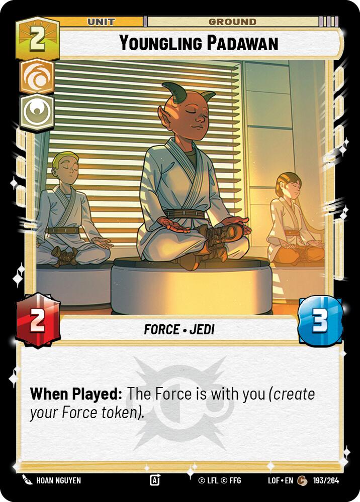 Youngling Padawan (193/264) (193/264) [Legends of the Force] | Galactic Gamez