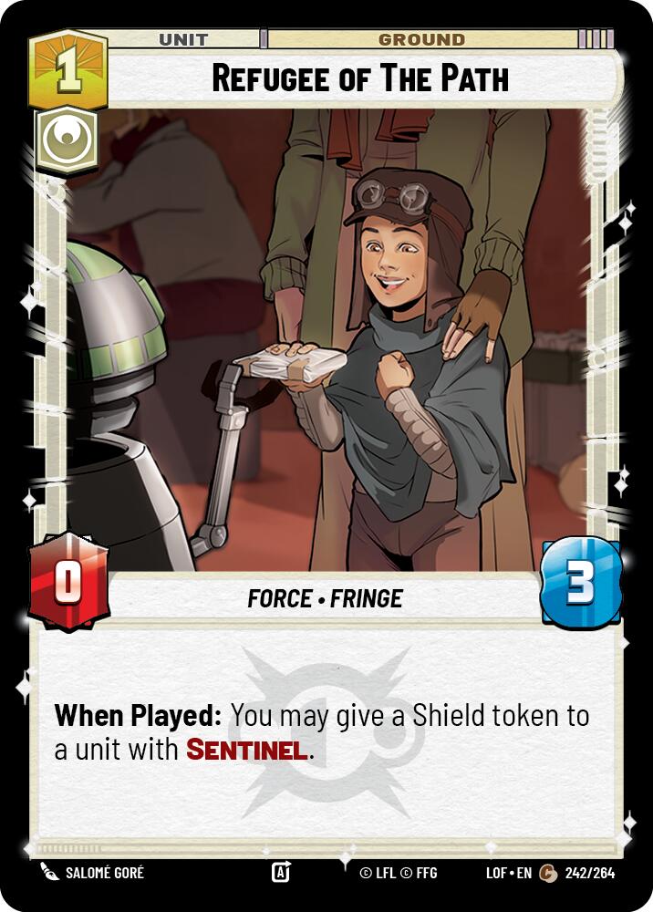 Refugee of The Path (242/264) (242/264) [Legends of the Force] | Galactic Gamez