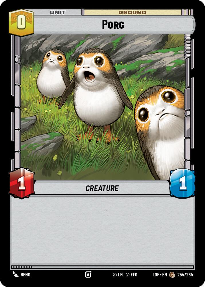 Porg (254/264) (254/264) [Legends of the Force] | Galactic Gamez