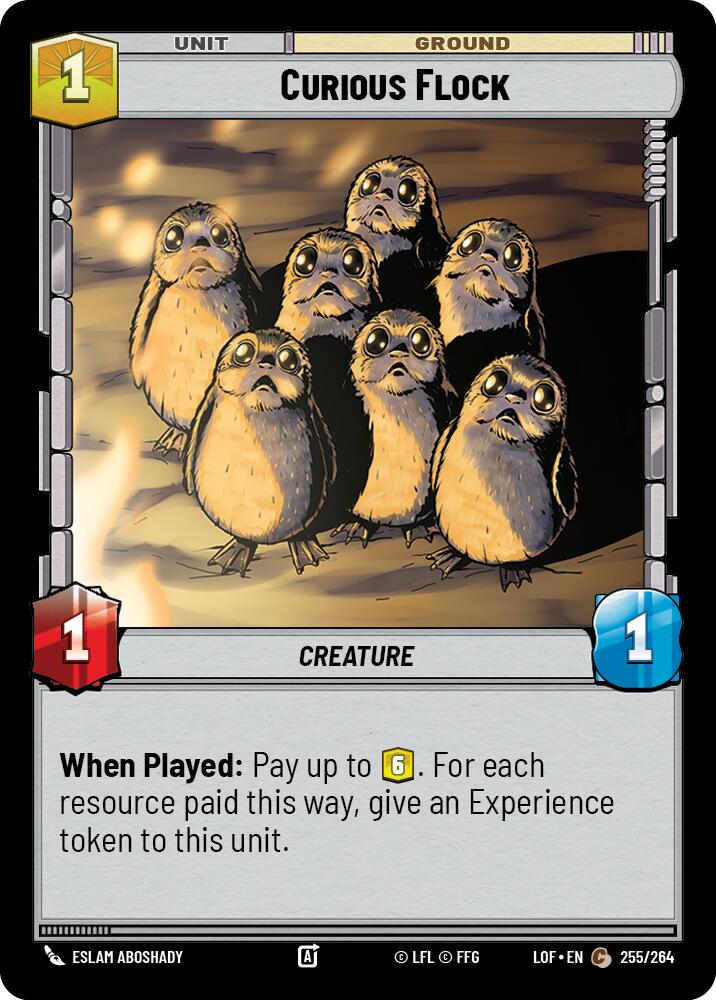 Curious Flock (255/264) (255/264) [Legends of the Force] | Galactic Gamez