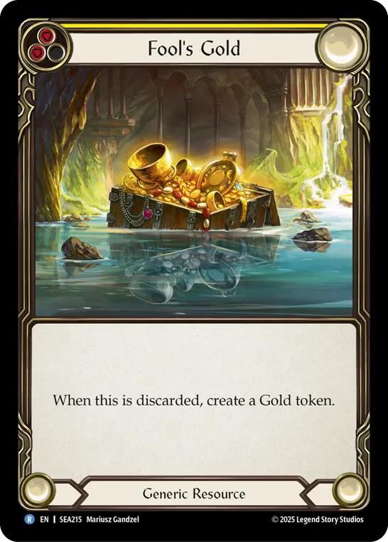 Fool's Gold [SEA215] (High Seas)  Rainbow Foil | Galactic Gamez