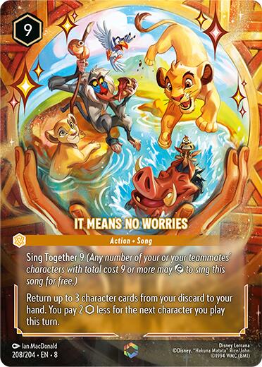 It Means No Worries (Enchanted) (208/204) [Reign of Jafar] | Galactic Gamez