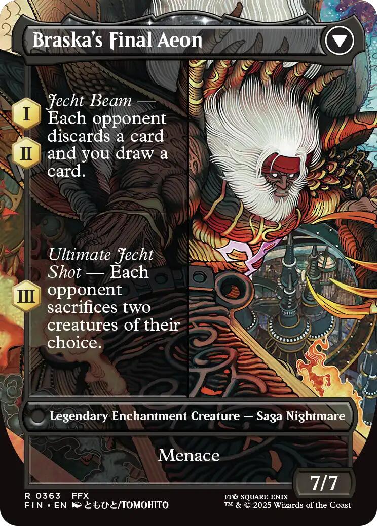 Jecht, Reluctant Guardian // Braska's Final Aeon (Borderless) [FINAL FANTASY] | Galactic Gamez