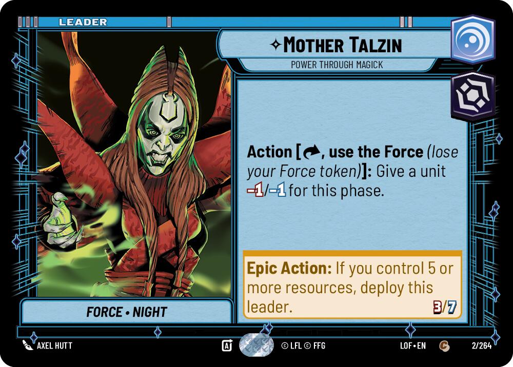 Mother Talzin - Power Through Magick (002/264) (002/264) [Legends of the Force] | Galactic Gamez