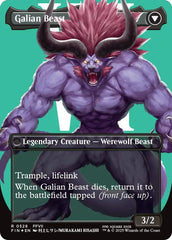 Vincent Valentine // Galian Beast (Borderless) (Surge Foil) [FINAL FANTASY] | Galactic Gamez