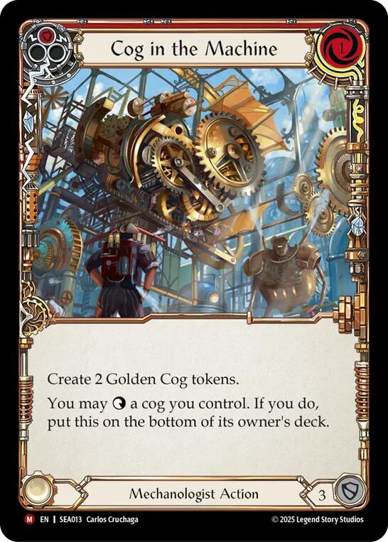 Cog in the Machine [SEA013] (High Seas)  Rainbow Foil | Galactic Gamez