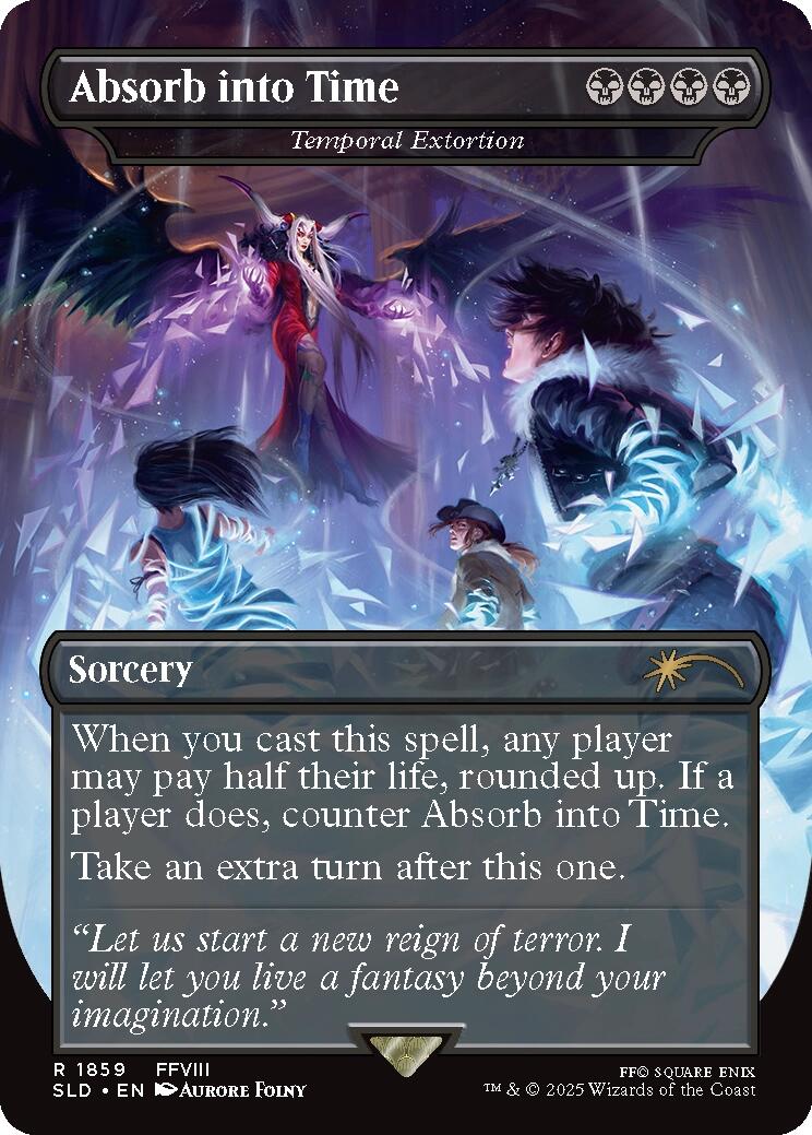 Absorb into Time - Temporal Extortion [Secret Lair Drop Series] | Galactic Gamez